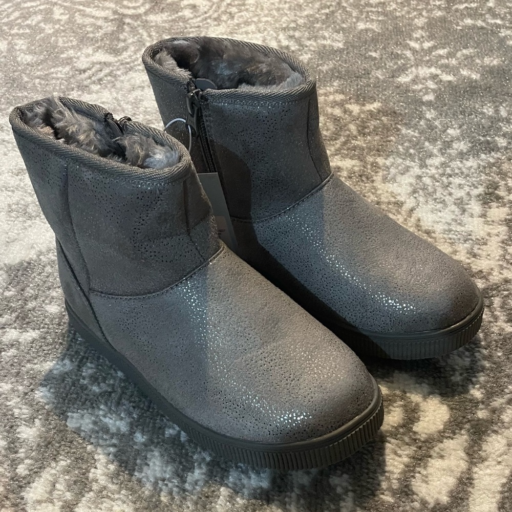 New Cat & Jack Grey Winter Boots